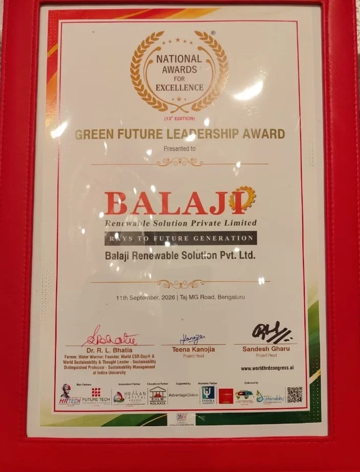 Green Future Leadership Award